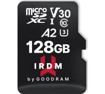 PS KARTA GOODRAM Micro SD 128GB V30 A2 +adapt. IRDM UHS I U3. | IRDM128 | 5908267961346
