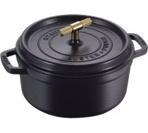 STAUB Staub La Cocotte Buster & Punch 24 cm round, black, cast iron | 1029893 | 3272340063640