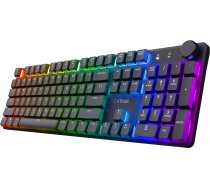 Trust GXT 868 Torix keyboard Gaming USB + RF Wireless + Bluetooth QWERTY US English Black | 25368 | 8713439253689