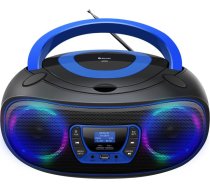 Radioodtwarzacz Denver TDB-212 DAB+ Boombox FM/BT/USB/CD/AUX niebieski | TDB-212BU | 5706751079979