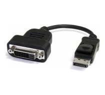 Adapter AV StarTech DisplayPort - DVI-D czarny (DP2DVIS) | DP2DVIS | 0065030842327