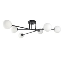 Lampa sufitowa Light Prestige Lampa przysufitowa LED Ready biała do jadalni Light Prestige LP-002/6C BK | LP-002/6C BK | 5907629271529