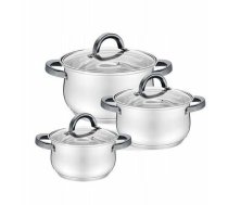 Zilner Zestaw garnków Rosberg R51210O10 18/20/22/24/26 cm Stal nierdzewna 5R51210O10 (3800237043071) | 5R51210O10 | 3800237043071