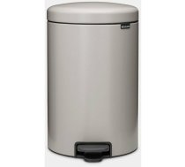 Kosz na śmieci Brabantia BRABANTIA kosz na śmieci z pedałem NewIcon 20 l Soft Grey 254406 (8710755254406) | 254406 | 8710755254406
