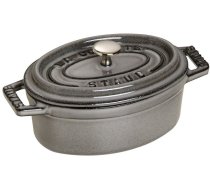 Mini garnek żeliwny owalny Staub - 250 ml, Grafitowy | 40500-116-0 | 3272341011183