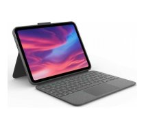 Logitech Logitech Combo Touch - Tastatur und Foliohulle - mit Trackpad - hintergrundbeleuchtet - Apple Smart connector - QWERTY - Spanisch - Oxford Gray - fur Apple 10.2-inch iPad Wi-Fi, 10.5-inch iPad Pro Wi-Fi, 10.9-inch iPad Wi-Fi, iPad Air Wi-Fi | 920-011439 | 5099206107649