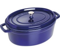 STAUB Garnek STAUB żeliwny owalny 5.5 ltr niebieski uniwersalny | 6221-uniw | 3272341031914