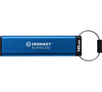 Pendrive Kingston IronKey Keypad 200, 16 GB (IKKP200/16GB) | IKKP200/16GB | 0740617330090