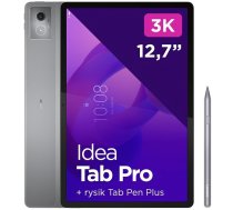 Lenovo Idea Tab Pro Mediatek 128 GB 32.3 cm (12.7") 8 GB Wi-Fi 6E (802.11ax) Android 14 Grey | ZAE50025PL | 198153748235 | TABLEVTZA0302