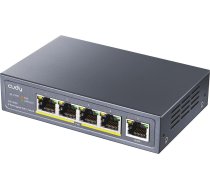 Cudy GS1005P network switch Unmanaged Gigabit Ethernet (10/100/1000) Power over Ethernet (PoE) Grey | GS1005P | 6971690790998 | NET-WRPN-CUDY-012