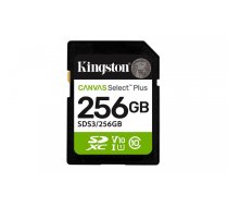 Kingston Technology 256GB SDXC Canvas Select Plus Gen3 150MB/s C10 UHS-I U1 V10 | SDS3/256GB | 740617348316 | PAMKINSDG0293