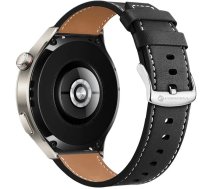 Pasek do Samsung Galaxy Watch Forcell F-Design FS21 dziurki skóra ekologiczna 22 mm czarny | 5903396393693 | 5903396393693