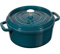 STAUB STAUB LA COCOTTE Garnek żeliwny okrągły 3.7 ltr, La Mer | NPC-40508-654-0 | 3272340034626