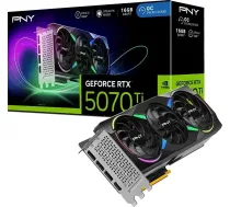Karta graficzna PNY GeForce RTX 5070 Ti ARGB EPIC-X RGB 16GB GDDR7 DLSS4 (VCG5070T16TFXXPB1) | VCG5070T16TFXXPB1 | 4718006457327