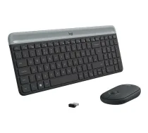 Logitech Keyboard Mouse Set MK470, black (EU) | 920-009192 | 5099206086487