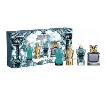 Set Miniatur JEAN PAUL GAULTIER Le Male EDT spray 7ml + Le Beau EDT spray 7ml + Scandal For Him EDT spray 7ml + Le Male Elixir Parfum spray 7ml (8435415115926) | 8435415115926 | 8435415115926