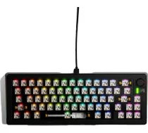 Klawiatura Glorious Glorious GMMK 3 65 % Custom Gaming-Tastatur - Barebone, ANSI-Layout, schwarz | GLO-KB-GMMK3-65-BB-W-BLK-US | 840408300551