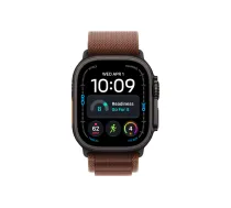 Watch Apple Watch Ultra 4 (2026) 5G 49mm Black Titanium Case with Burgundy Alpine Loop M - Black | MJC14QF/A | 195951217680