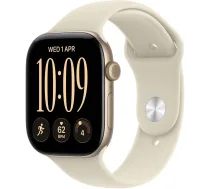 Watch Series 12 GPS 42mm Light Gold Aluminium Case with Sand Sport Band - M/L | MJEE4MP/A | 195951225999 | ATAPPZAB12MJEE4
