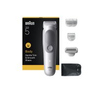 Braun Body Groomer | Series 5 BG5550 | Cordless | Lght Grey | 80789712 | 8700216427319