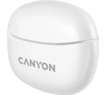 Canyon wireless headset TWS-5, white | 5291485009120 | 287467