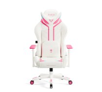Diablo X-Ray 2.0 Normal Size White-Pink ergonomic chair | X-RAY BIAŁO-RÓZOWY NORMAL | 5902560339109