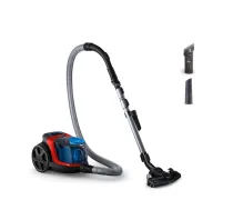 Vacuum Cleaner|PHILIPS|FC9330/09|Canister/Bagless|900 Watts|Capacity 1.5 l|Noise 76 dB|Black / Red|Weight 4.5 kg|FC9330/09 | FC9330/09 | 8710103796268 | AGDM-ODK-PHI-352