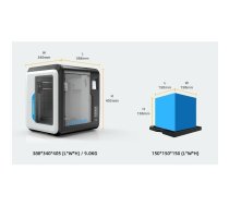 Flashforge Adventurer3 3D Printer ABS/PLA | FF-3DP-1NA3-01 | 8716309101295 | PPGEM3DABS00000