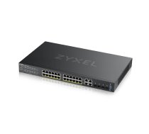 Zyxel GS2220-28HP-EU0101F network switch Managed L2 Gigabit Ethernet (10/100/1000) Power over Ethernet (PoE) Black | GS2220-28HP-EU0101F | 4718937607488 | SWTZYXZAR0044