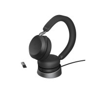 Jabra Evolve2 75 - USB-A MS Teams with Desk Stand - Black | 27599-999-989 | 5706991024326