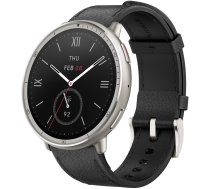 Amazfit Active 2 NFC, 43,9mm with Leather Strap, Black EU W2433EU1N | AMAACTV2NFCBLK | 6970100377552