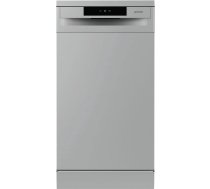 Gorenje Dishwasher | GS520E15S | Free standing | Width 45 cm | Number of place settings 9 | Number of programs 5 | Energy efficiency class E | Display | AquaStop function | Grey | GS520E15S | 3838782574467