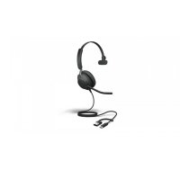 Jabra Evolve2 40 SE, USB C/A, MS Mono | 24189-899-799 | 5706991034530
