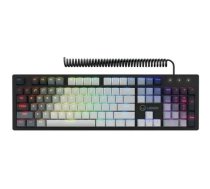 Lorgar Azar 514, mechanická herná klávesnica, RGB podsvietenie, 18 režimov, USB-C, biela | LRG-GK514W-US | 5291485015503