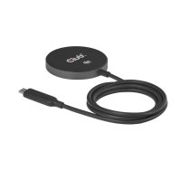 MOBILE CHARGER QI2 MAGSAFE/25W BLACK CAC-3027 CLUB3D | CAC-3027 | 8719214473709