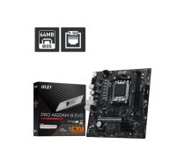 MSI PRO A620AM-B EVO motherboard AMD A620A Socket AM5 ATX | 7E36-001R | 4711377397216 | PLYMISAM50048