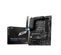 MSI PRO B760-P WIFI DDR4 motherboard LGA 1700 ATX | PRO B760-P WIFI DDR4 | 4711377028363 | PLYMIS1700044