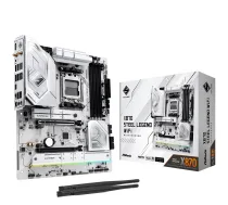 Motherboard X870 STEEL LEGEND WIFI AM5 4DDR5 M.2 ATX | X870 Steel Legend WiFi | 4710483949340 | PL-AM5-ASR-042