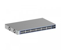NETGEAR GS748Tv6 Managed L2/L3/L4 Gigabit Ethernet (10/100/1000) Black, Grey | GS748T-600EUS | 10606449169215