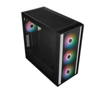 CoolerMaster case MasterBox 600, 4x ARGB Fan, ATX, čierna, bez zdroja | MB600-KGNN-S00 | 4719512146880
