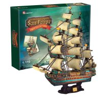PUZZLE 3D Sailing ship The Spanish ArmadaSan Felipe | T4017H | 6944588240172 | WZCUBD0CC002999
