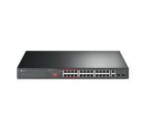 TP-Link 24-Port 10/100Mbps + 2-Port Gigabit Unmanaged PoE+ Switch | TL-SL1226P | 6935364089443 | KILTPLSWI0076