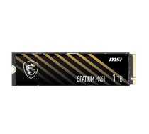 SSD|MSI|SPATIUM M461|1TB|M.2|PCIE|NVMe|3D NAND|Write speed 3200 MBytes/sec|Read speed 5000 MBytes/sec|2.15mm|TBW 250 TB|MTBF 1500000 hours|S78-440L1D0-P83 | S78-440L1D0-P83 | 4711377062404