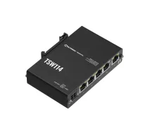 Teltonika TSW114 | Switch | 5x RJ45 1000Mb/s, szyna DIN | TELTONIKA TSW114000000 | 4779051840298 | 85176200