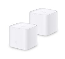 TP-LINK „AC1200 Whole Home Mesh Wi-Fi“ Rýchlosť: 300 Mbps pri 2,4 GHz + 867 Mbps pri 5 GHz Špecifikácia: Vnútorné antény, 3× Giga | HC220-G5(2-pack) | 4897098684320