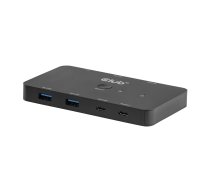 VIDEO SWITCH KVM USB-C TO HDMI/DUAL CSV-2512 CLUB3D | CSV-2512 | 8719214473716