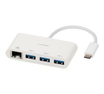 Vivanco adapter USB-C - LAN + hub 3-port (45388) | 45388 | 4008928453881 | 127115