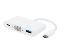 Vivanco adapter USB-C - VGA 3in1 (45386) | 45386 | 4008928453867 | 127112