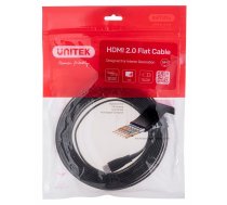 Unitek High Speed HDMI 2.0 kabelis, 4K 60Hz, plokščias, 5 m
