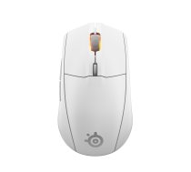 SteelSeries Rival 3 Wireless Gen2 balta belaidė žaidimų pelė